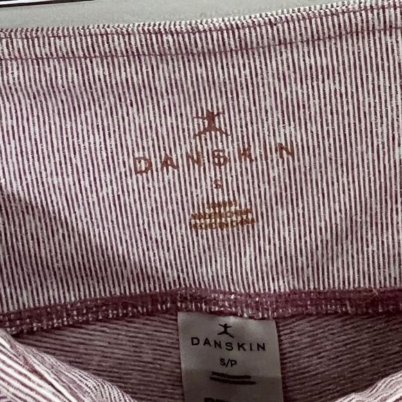 Danskin Women's Active Leggings S High Waist Space Dye Purple Ankle Athletic - Picture 6 of 8